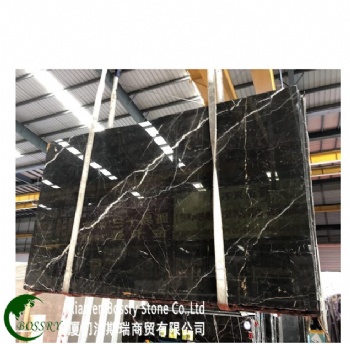 Saint Laurent Black Marble Slab Nero St Laurent Black Marble