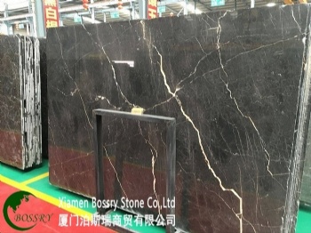  Saint Laurent Black Marble Slab Nero St Laurent Black Marble	