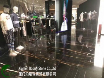  Tunisia Saint Laurent Noir Black Marble	