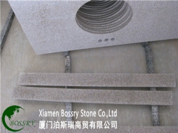  Chinese Shrimp Red G681 Granite Countertop	