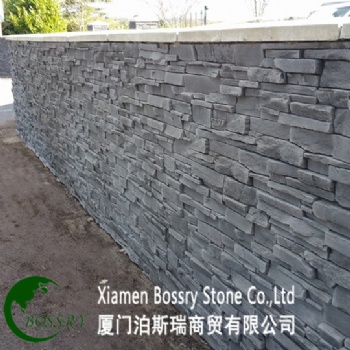Blue Slate Cement Back Wall Tile Culture Stone