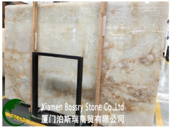 Translucent Pearl Jade White Onyx