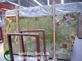 Pakistan Green onyx Slab Tile