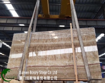translucent honey orange onyx stone Slabs